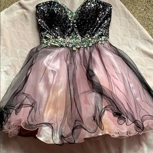Strapless dress